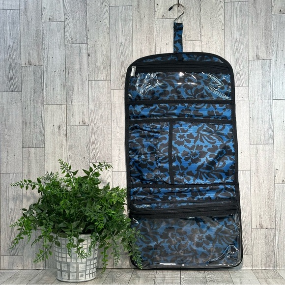 ULTA - NWOIT Black & Blue Hanging Travel Collection Cosmetic - Jewelry Organizer - Picture 1 of 9